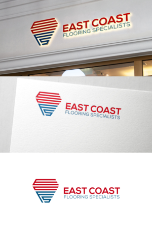 East coast flooring specialists | Logo Design by untung bertubi-tubi