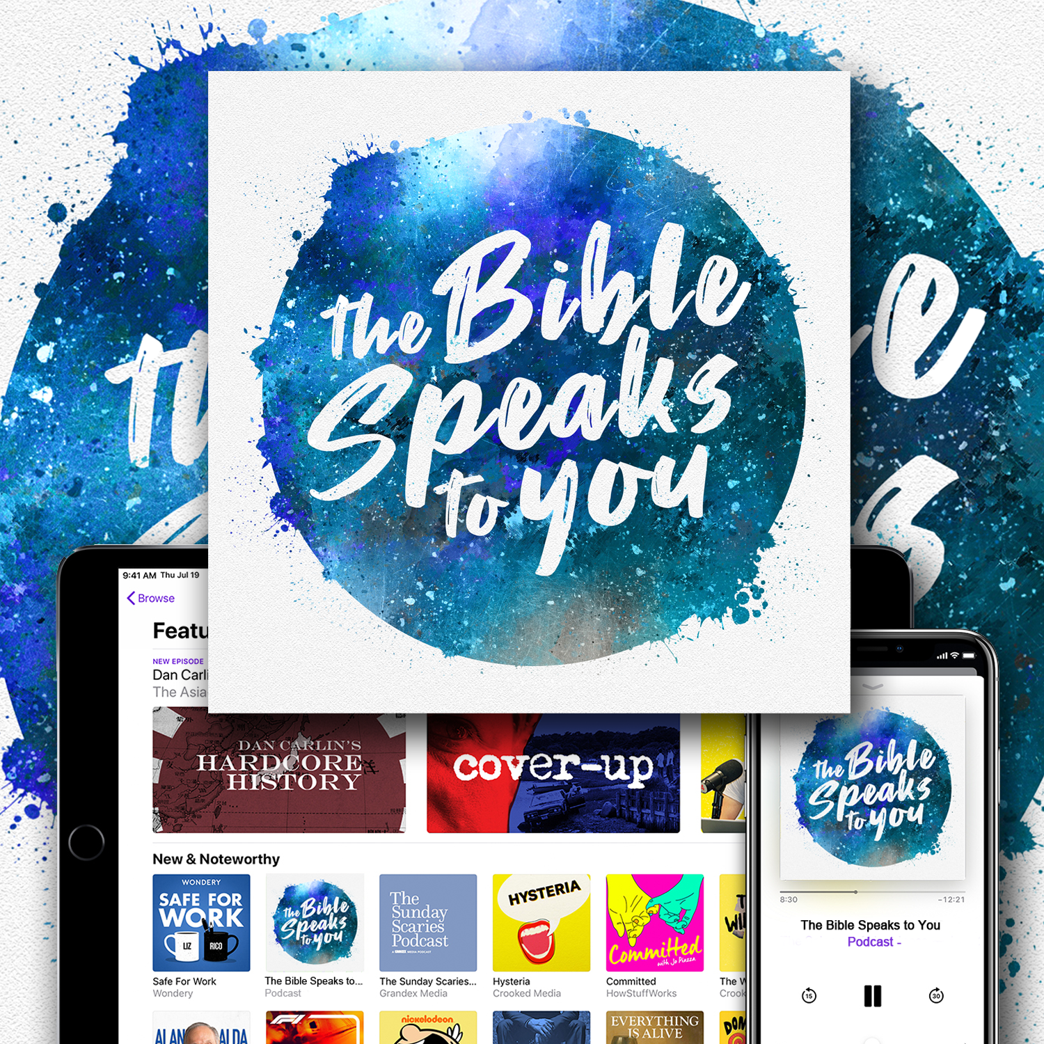 Podcast Design by shafiq44 for The Bible Speaks to You | Design #21267717