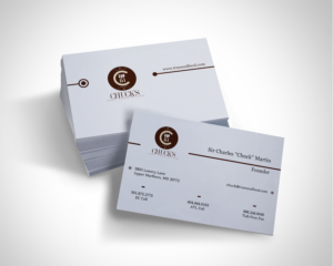 Chuck's Business Card Design For Businesses and Customers | Design de Carte de Visite par wahyu azizi