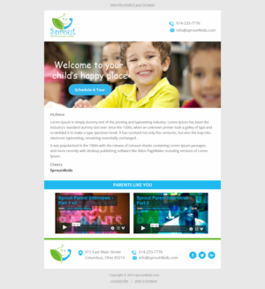 Email Marketing Design by Brajpal Freelance Website Designer for this project | Design: #21268086