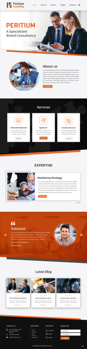 Web Design by pb for this project | Design: #21258641