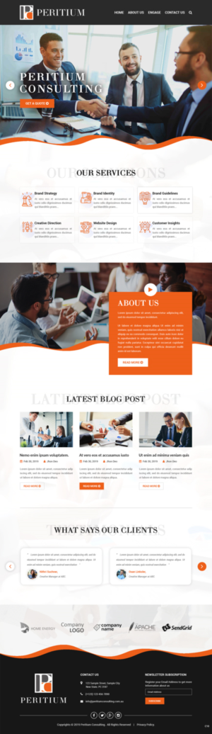 Web Design by pb for this project | Design: #21258644