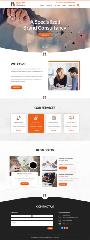 Web Design by pb for this project | Design: #21258645