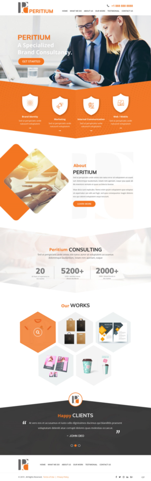 Web Design by pb for this project | Design: #21258646