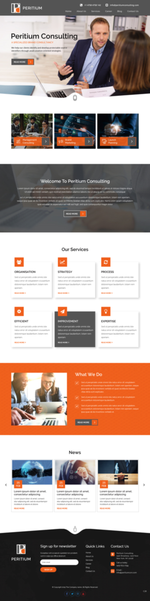 Web Design by pb for this project | Design: #21258647