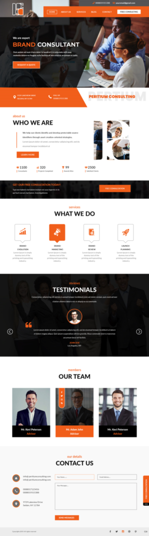 Web Design by pb for this project | Design: #21258653