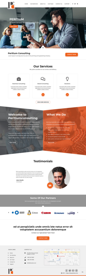 Web Design by pb for this project | Design: #21258654