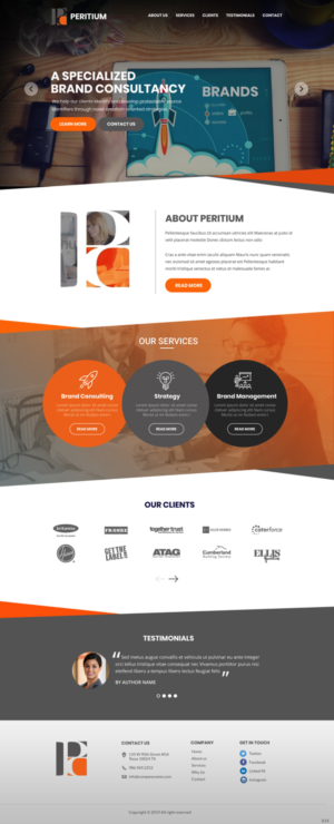 Web Design by pb for this project | Design: #21258657