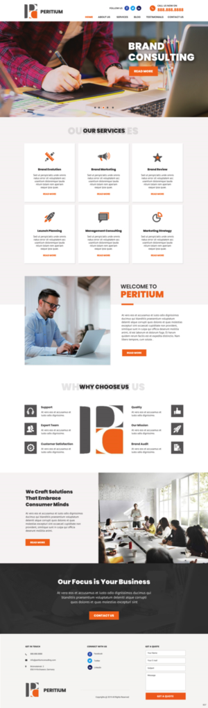Web Design by pb for this project | Design: #21258658