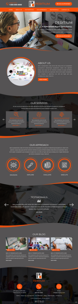 Web Design by pb for this project | Design: #21304564