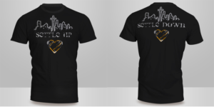 Seattle Up (front) Seattle Down (back ) | T-Shirt-Design von Kero