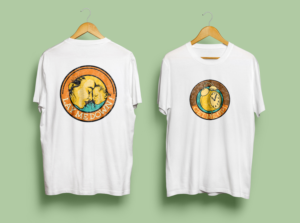 Seattle Up (front) Seattle Down (back ) | T-shirt Design by BLESS-IDN