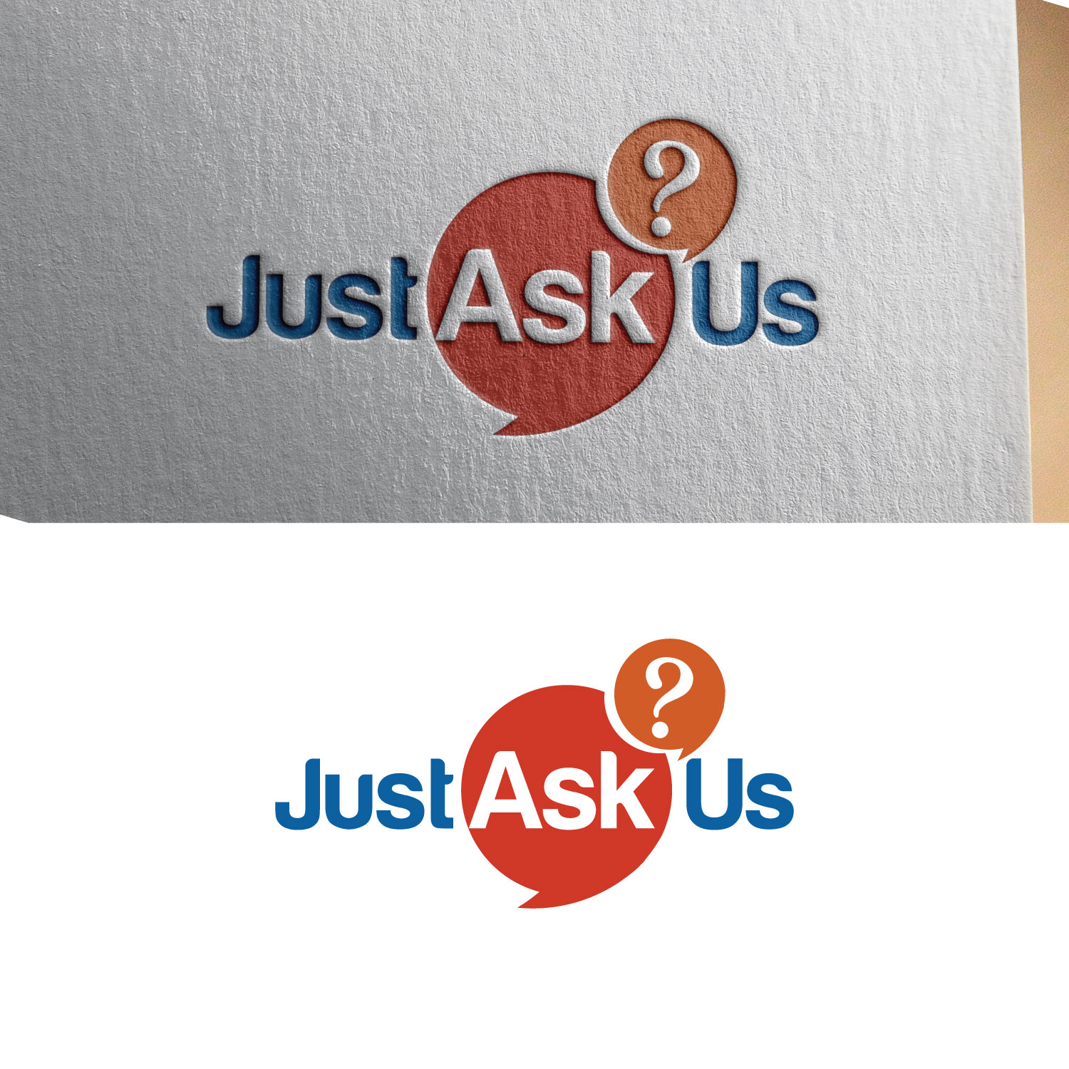 Logo Design by concepts for Just Ask Us... | Design #21264290