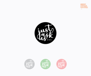 Logo Design by step forward 2 for Just Ask Us... | Design: #21309727