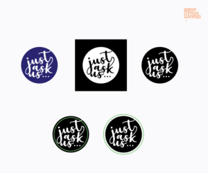 Logo Design by step forward 2 for Just Ask Us... | Design: #21314789