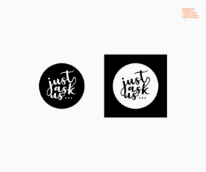 Logo Design by step forward 2 for Just Ask Us... | Design: #21340994