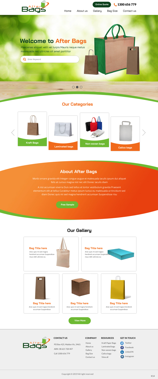 Web Design par pb pour ce projet | Design #21272986