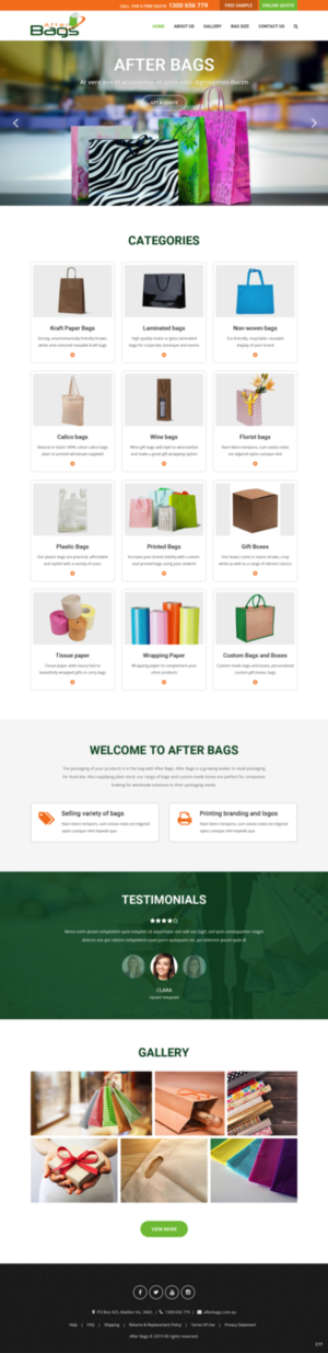 Web Design par pb pour ce projet | Design : #21296353