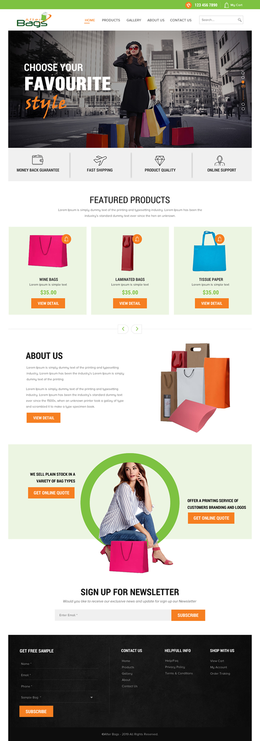 Web Design by rightway for this project | Design #21266537