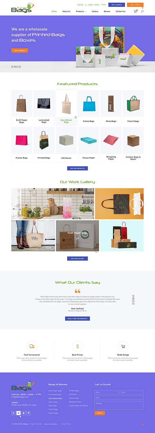 Web Design by Ved Web Services for this project | Design #21305583
