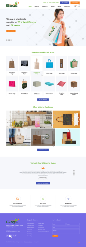 Web Design par Ved Web Services pour ce projet | Design : #21319005