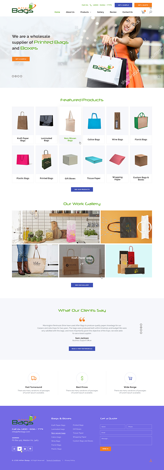 Web Design par Ved Web Services pour ce projet | Design #21319008