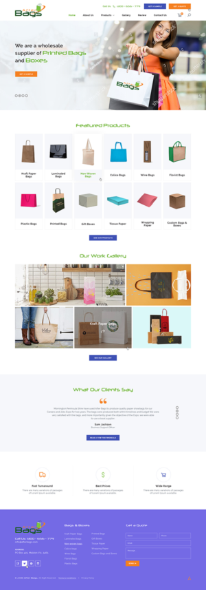 Web Design par Ved Web Services pour ce projet | Design : #21319008