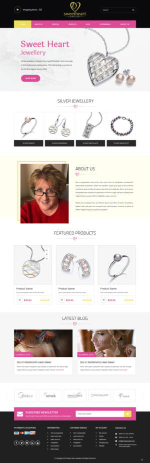 Web Design by pb for this project | Design: #21304519