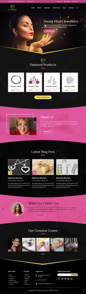 Web Design by pb for this project | Design: #21304520