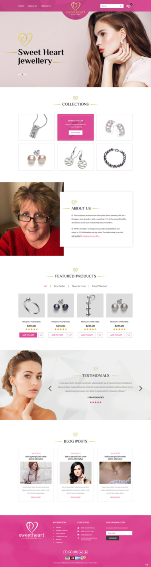 Web Design by pb for this project | Design: #21304522