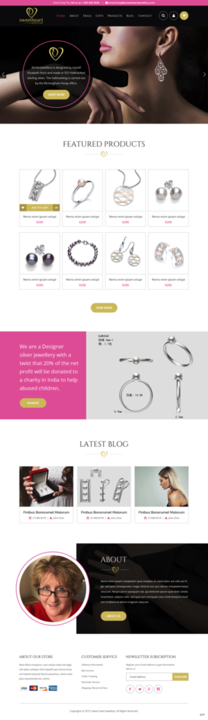 Web Design by pb for this project | Design: #21304523