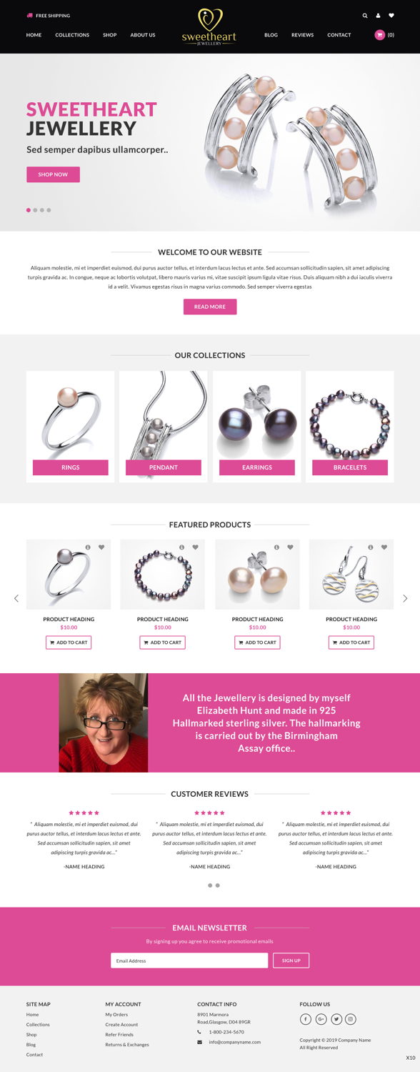 Web Design by pb for this project | Design #21304526