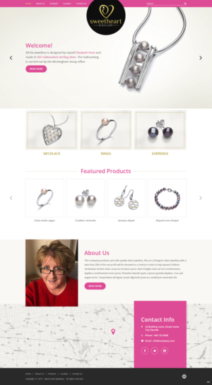 Web Design by pb for this project | Design: #21304527