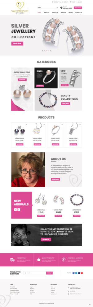 Web Design by pb for this project | Design: #21304529