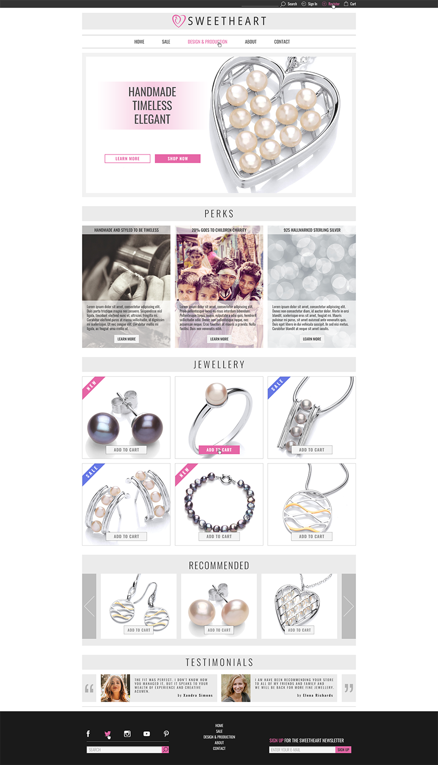 Web Design by AndyPryb for this project | Design #21278423