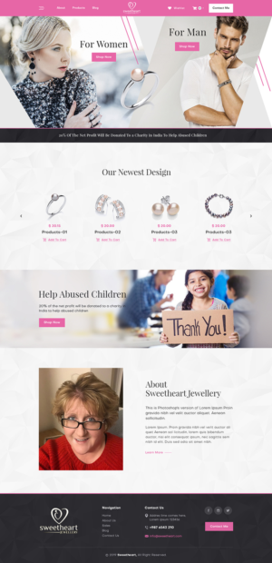 Web Design by Tushar 14 for this project | Design: #21288345