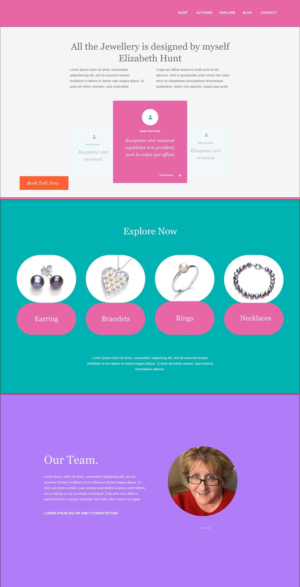 Sweetheart Jewellery Limited  - designer pearl and silver jewellery | Web Design by Zlajks