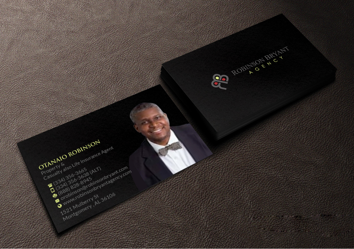 Business Card Design by Creations Box 2015 for Robinson Bryant Agency | Design #21265128