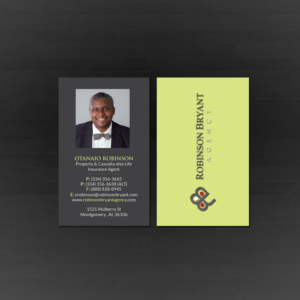 Business Card Design by Creations Box 2015 for Robinson Bryant Agency | Design: #21266518