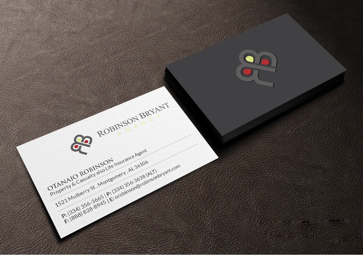 Business Card Design by Creations Box 2015 for Robinson Bryant Agency | Design #21266521
