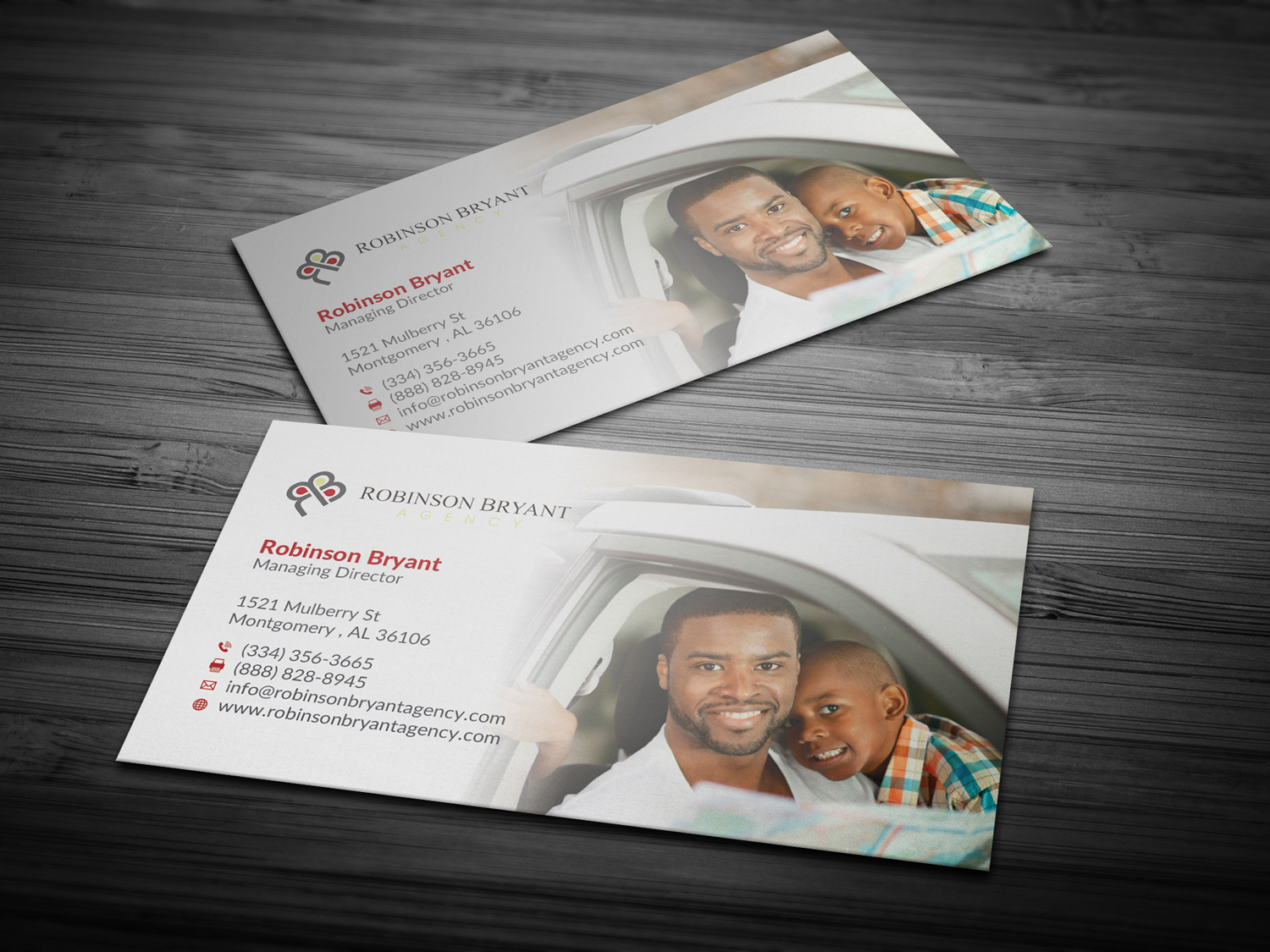 Business Card Design by OxonoArt for Robinson Bryant Agency | Design #21278015