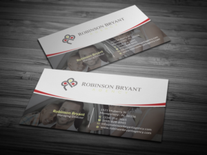 Design de Carte de Visite par OxonoArt pour Robinson Bryant Agency | Design : #21278018
