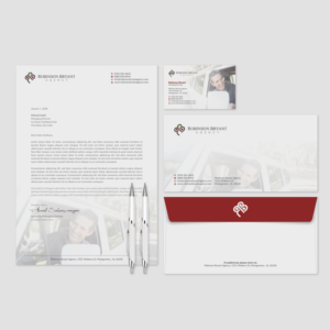 Robinson Bryant Agency | Business Card Design by OxonoArt