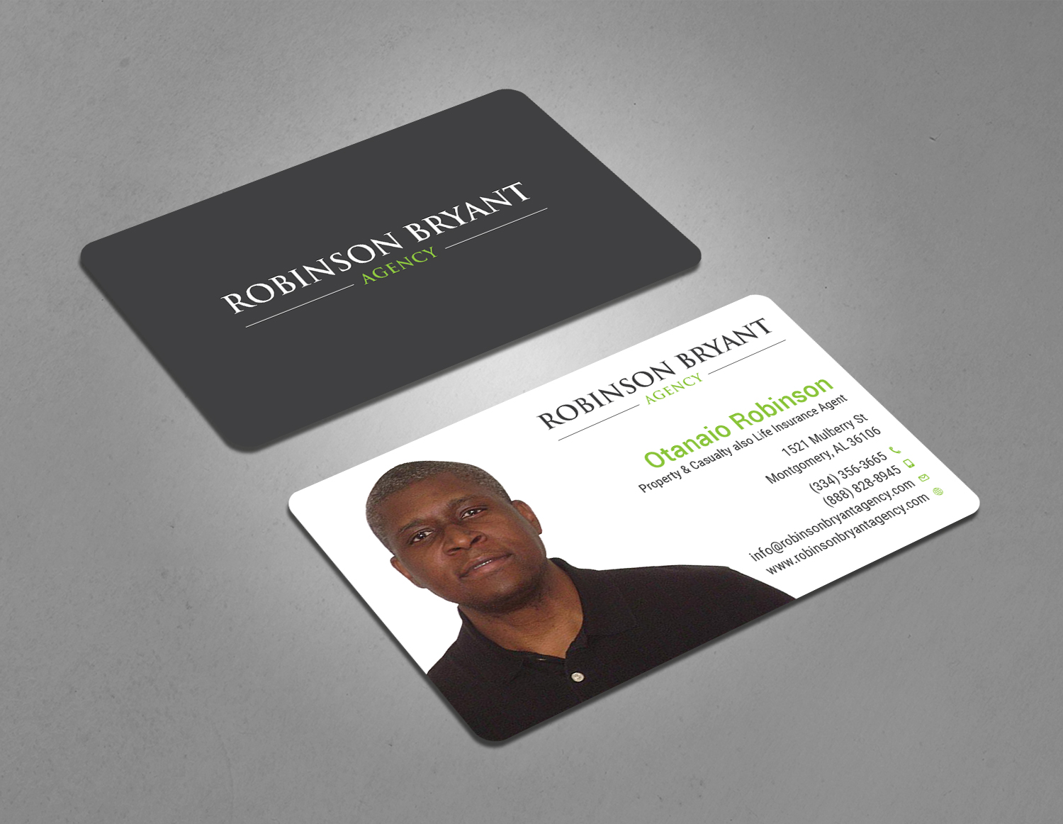 Business Card Design by Tripti Ranjan Gain for Robinson Bryant Agency | Design #21276772