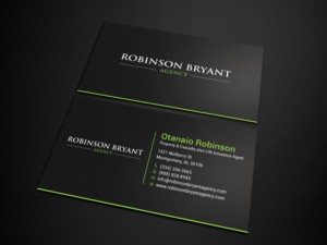 Design de Carte de Visite par Tripti Ranjan Gain pour Robinson Bryant Agency | Design : #21276773