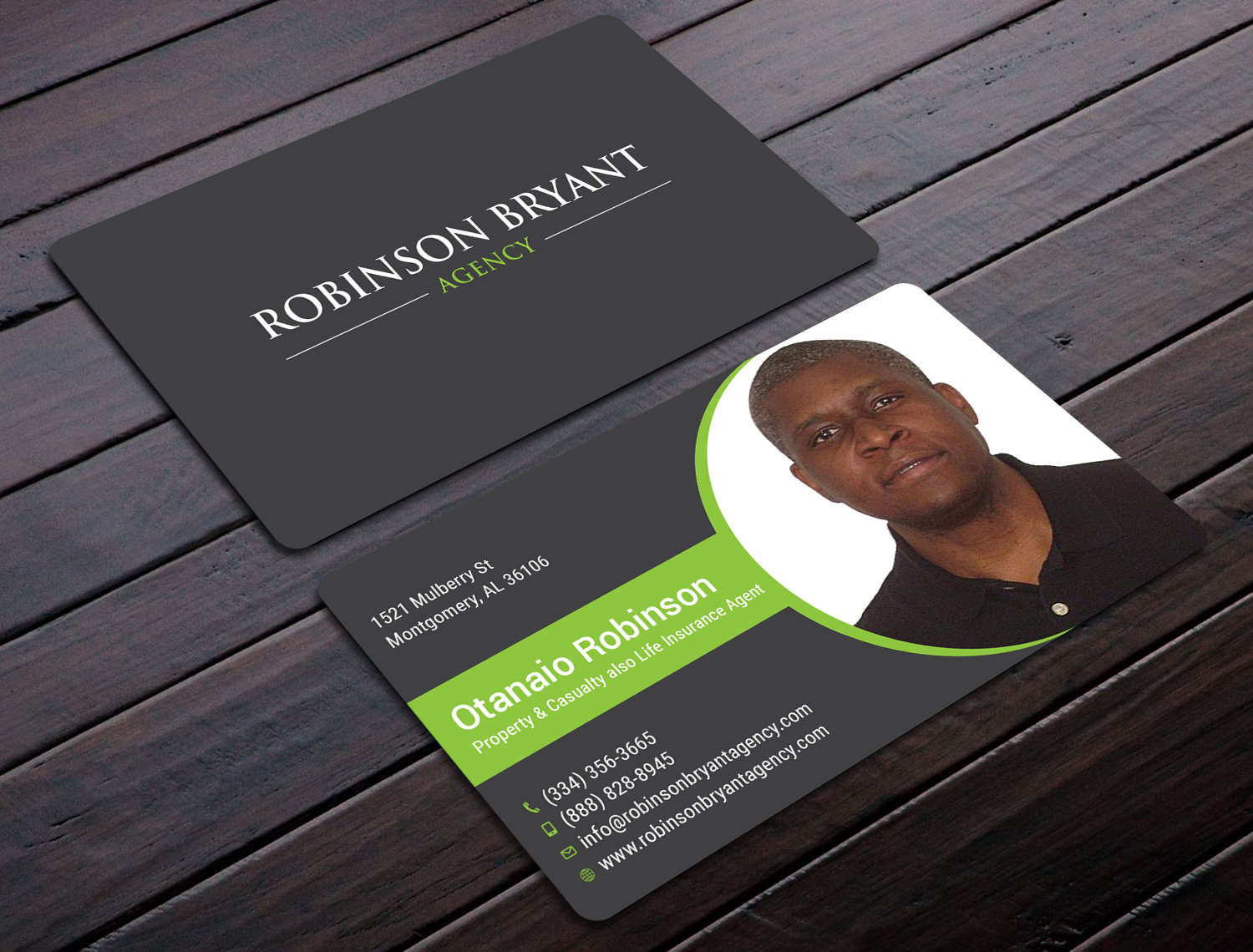 Business Card Design by Tripti Ranjan Gain for Robinson Bryant Agency | Design #21276786