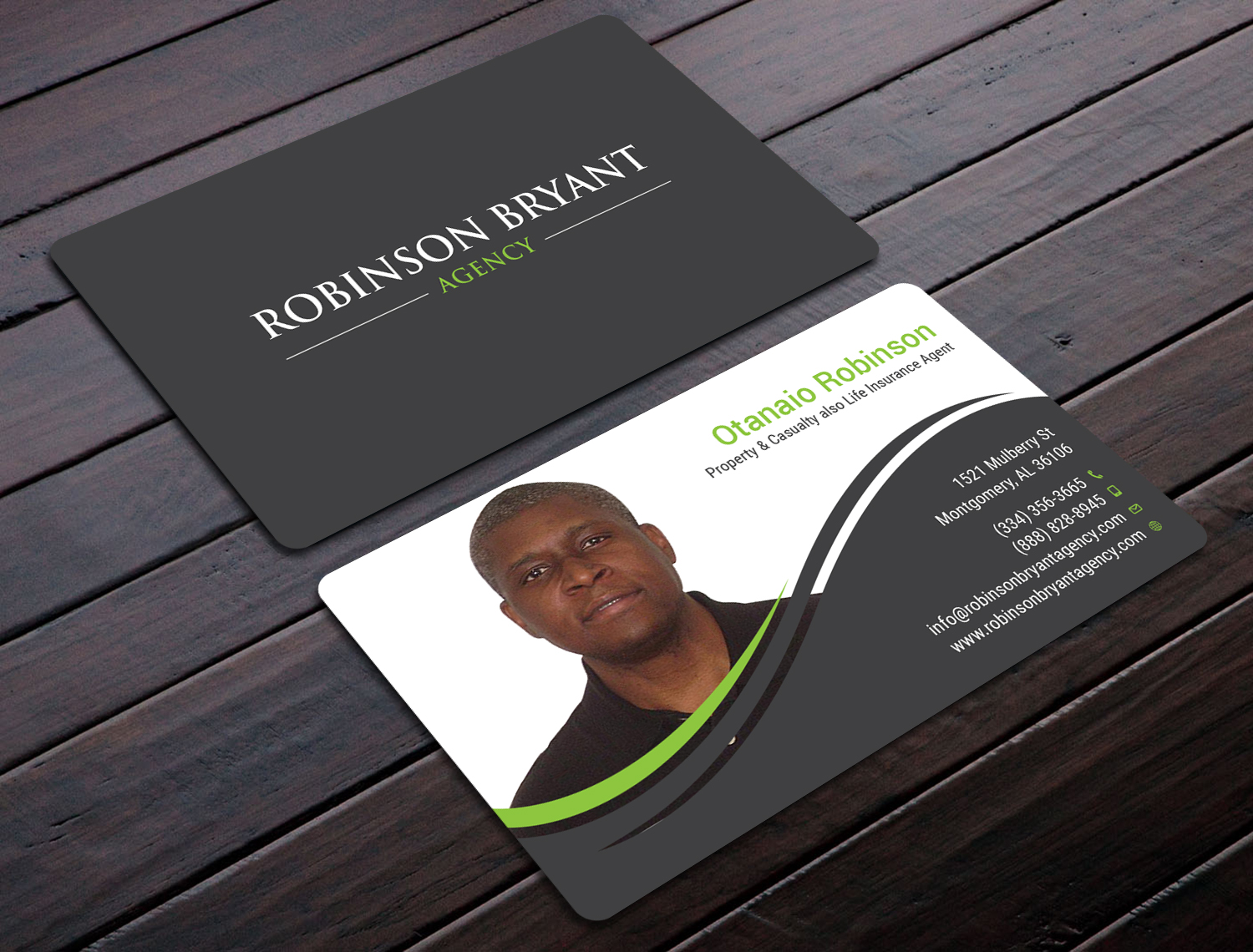 Business Card Design by Tripti Ranjan Gain for Robinson Bryant Agency | Design #21276787