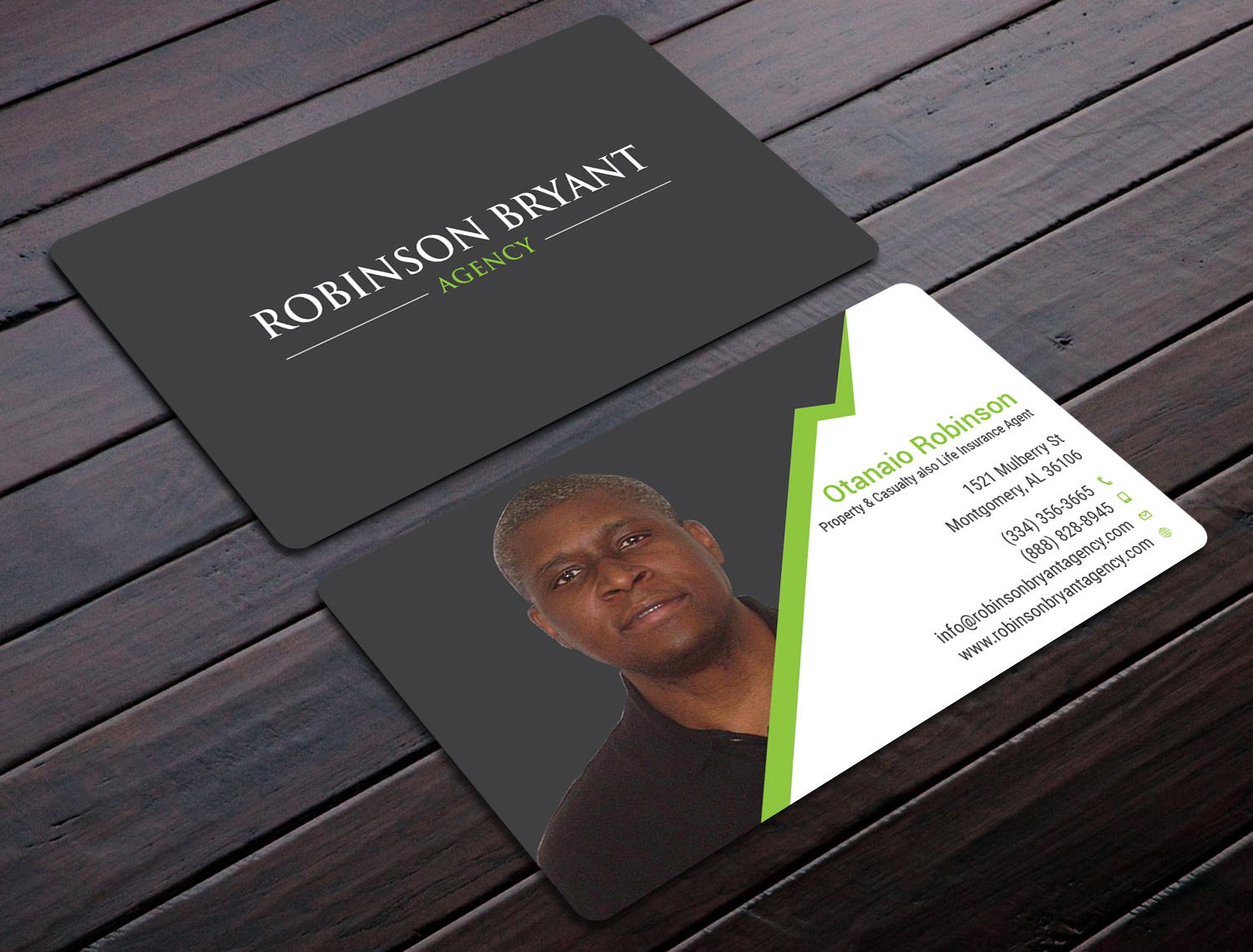 Business Card Design by Tripti Ranjan Gain for Robinson Bryant Agency | Design #21276788