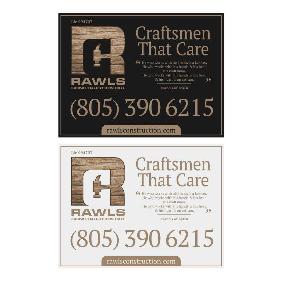 Signage Design by heymlett for this project | Design #21416378
