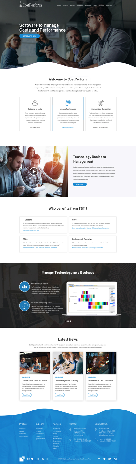 Web Design by pb for this project | Design #21272949